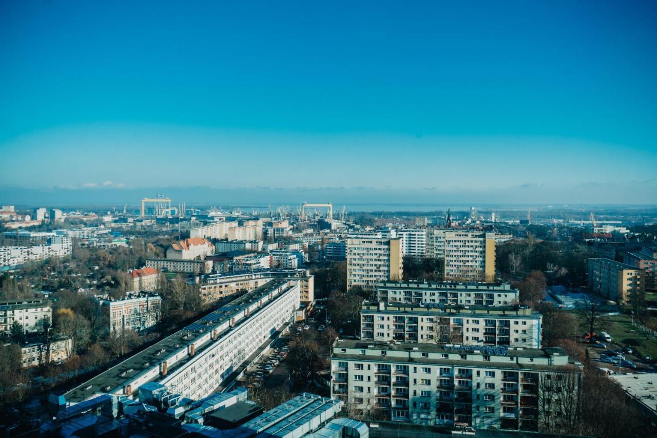 Jbhotels Apartament Premium Hanza Tower Szczecin Exterior photo