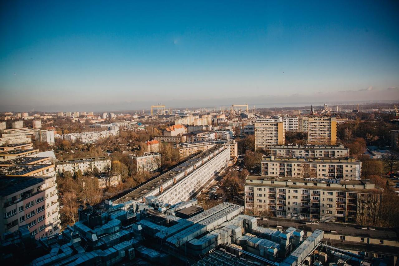 Jbhotels Apartament Premium Hanza Tower Szczecin Exterior photo